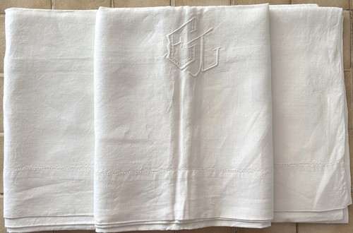Drap lit vintage lin - vintage,