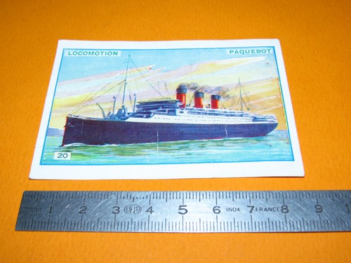 Chromo 1930 1940 - bon, point