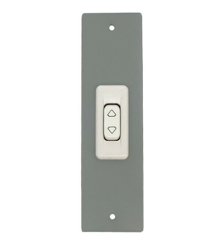 Plaque 165 gris avec - 165, mm