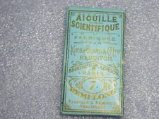 Ancien étui Aiguilles Kirby Beard &  couture mercerie Needle Sewing Nadeln sharp