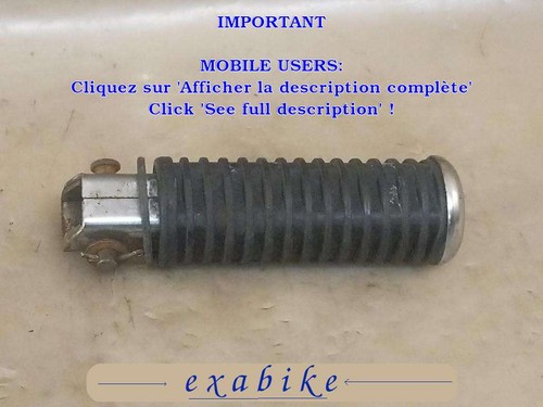 Repose pied arriere pour - arriere, honda