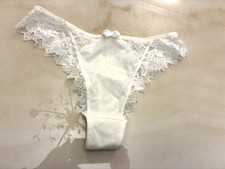 WACOAL SUPERBE CULOTTE SHORTY TANGA EN COTON ET DENTELLE TAILLE S