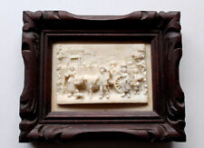 BAS RELIEF CALCAIRE PETRIFIÉ