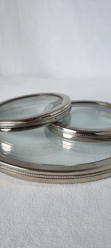 Set art déco sous verre - art-déco, sous-verre