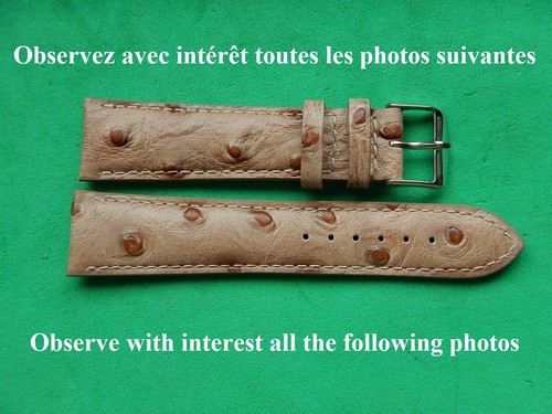 Bracelet facon autruche - 21, mm