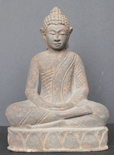 Bouddha méditation pierre - en,