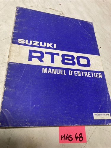 Suzuki rt80 ovni manuel - suzuki,