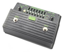 Pédale d'égaliseur Trace Elliot SM7EQ 7 bandes 3158 testée et fonctionnelle