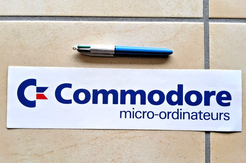 Autocollant ancien commodore - ancien,