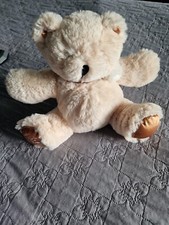 Doudou peluche ours beige