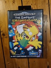 SEGA MEGADRIVE - THE SIMPSONS : BART'S NIGHTMARE (complet)