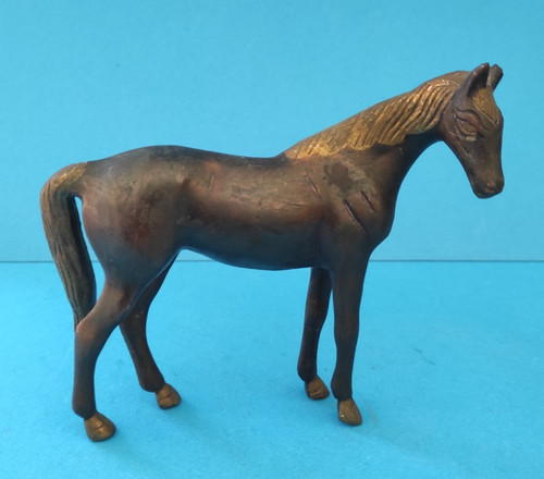 Cheval ancien metal - cheval, en