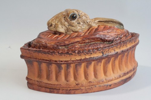 Terrine trompe œil lièvre - trompe,