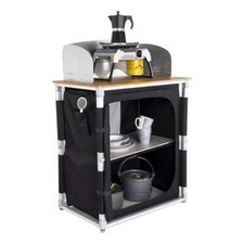 Meuble de cuisine Bamboo Quick Mini - 1 armoire - 1 plateau - 1 coupe vent