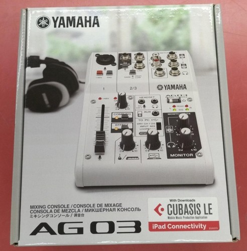 Yamaha ag03 mixer - yamaha,