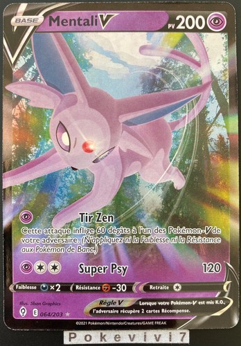 Carte pokemon mentali 064 203 - carte,