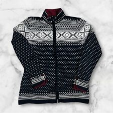 Veste Dale Of Norway Zip à Motifs Y2K - Pure Laine - XL
