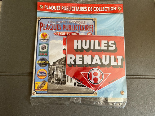 Plaque métal voiture - plaque,
