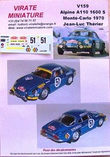 V159 ALPINE A110 1600S RALLYE