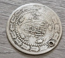 pièce Turquie 3 kurush ottoman billon