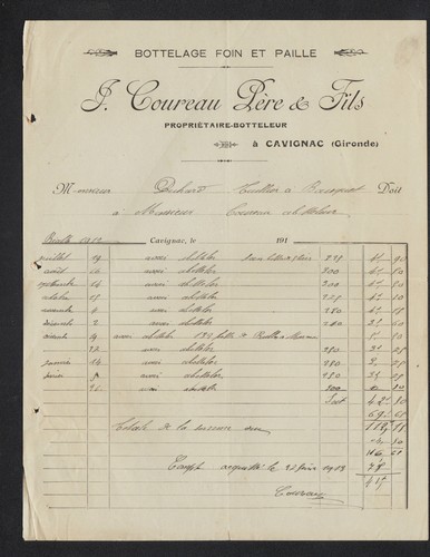 Cavignac bottelage foin - cavignac,