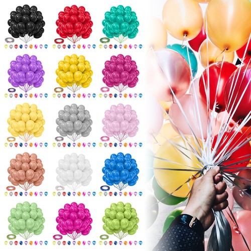 4cm latex ballons - 25.4cm, avec