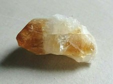 Pointe Citrine chauffée brute