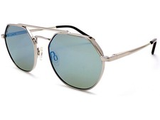 Serengeti Shelby Polarisé Soleil Argent / 555nm Bleu Miroir Verres SS533004