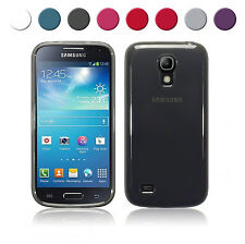 Coque étui housse pour Samsung S4 Mini plastique souple coloris au choix
