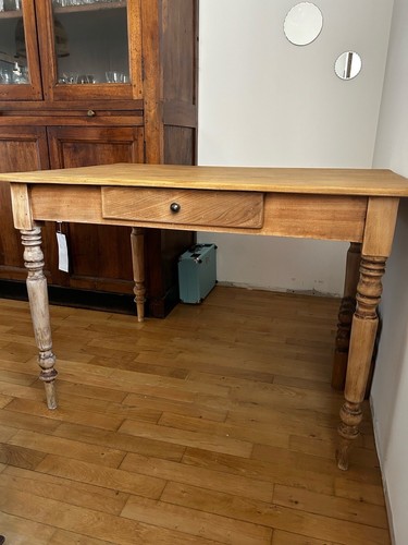 Table bois ancienne - table,