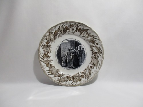 Ancienne assiette parlante - ancienne,