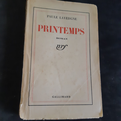 Printemps paule lavergne - paule,