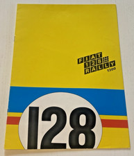 Brochure de Vente FIAT 128  Rally 1300 -  Non Datée - Bel Etat.