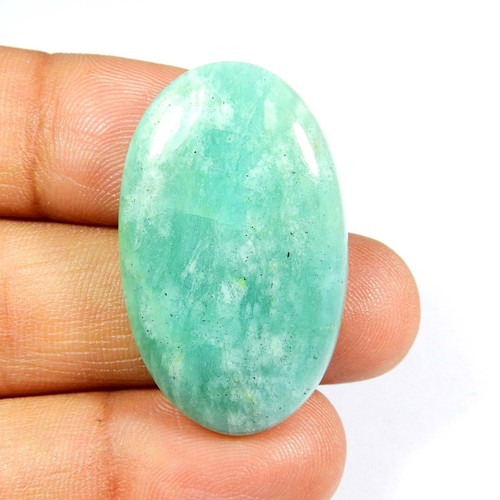 Cabochon amazonite verte