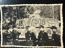 Photo ww2 Archive : Équipage PANZER
