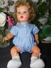 Bébé Raynal Rhodoïd 42 cm - yeux riboulants, marqué dans la nuque Raynal 1