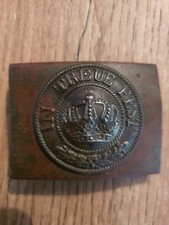 Boucle In Treue Fest Ww1 Bavaroise 14/18 Modèle 1895