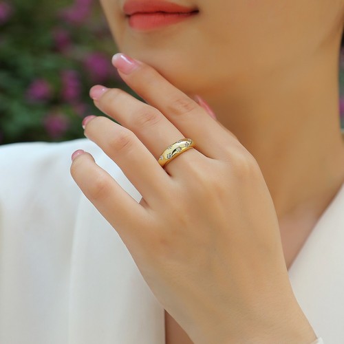 Bague jonc bombee - bombee, argent