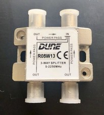 Répartiteur TV - 3 Directions - Marque Dune - Neuf