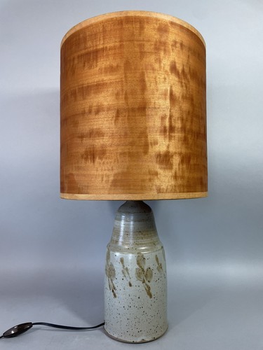 Lampe vintage poterie - lampe,