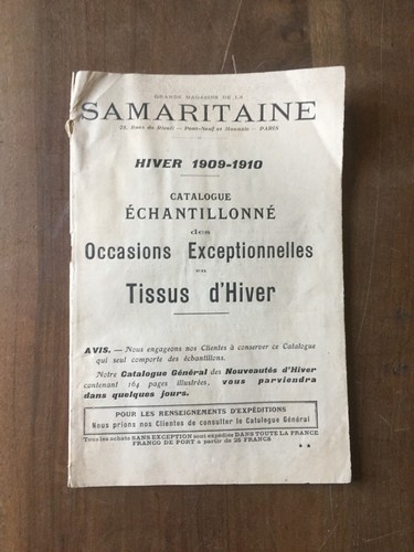 Catalogue samaritaine hiver - catalogue,