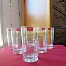 6 verres a orangeade en