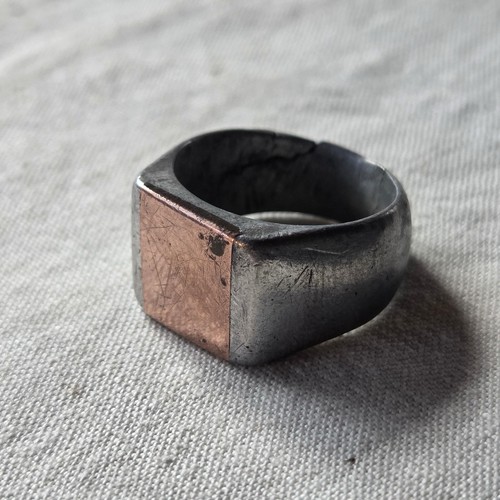 Bague tranchée artisanat - bague,