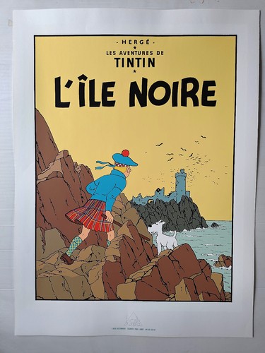 Hergé sérigraphie tintin - -,