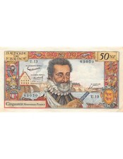 France 50 NF - Henri IV - 02-07-1959 Série U.13