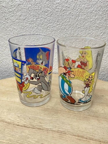 Verres amora astérix tom - tom, &