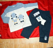 ENSEMBLE 3 mois 6 mois polo