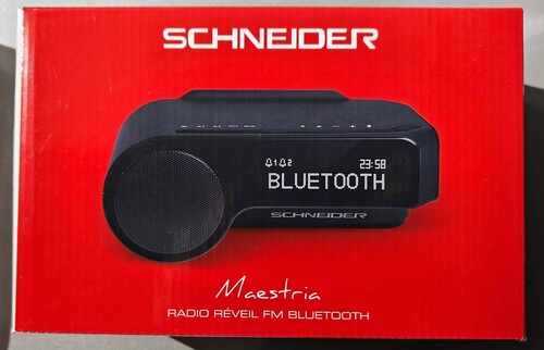 Radio réveil schneider - radio-réveil,