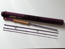 ++ Canne mer  JMC LAGON  8' # 6 soie 8 - 4 Brins dans son étui  très bel état ++