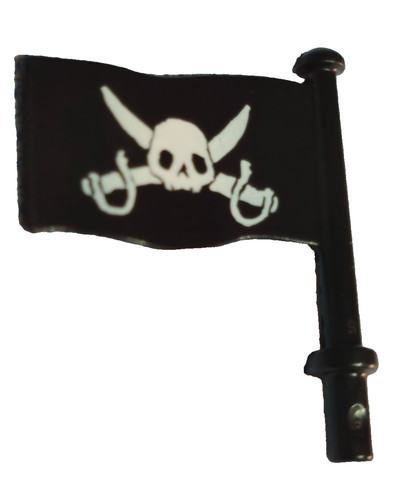 Playmobil drapeau pirate - playmobil,